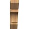 Ekena Millwork Westlake Slat Rough Sawn Bracket, Western Red Cedar, 6"W x 22"D x 22"H BKT06X22X22WTL06RWR - alternate 2